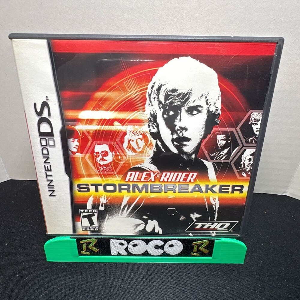 Alex Rider: Stormbreaker (Nintendo DS, 2006, THQ) Complete W/ Manual